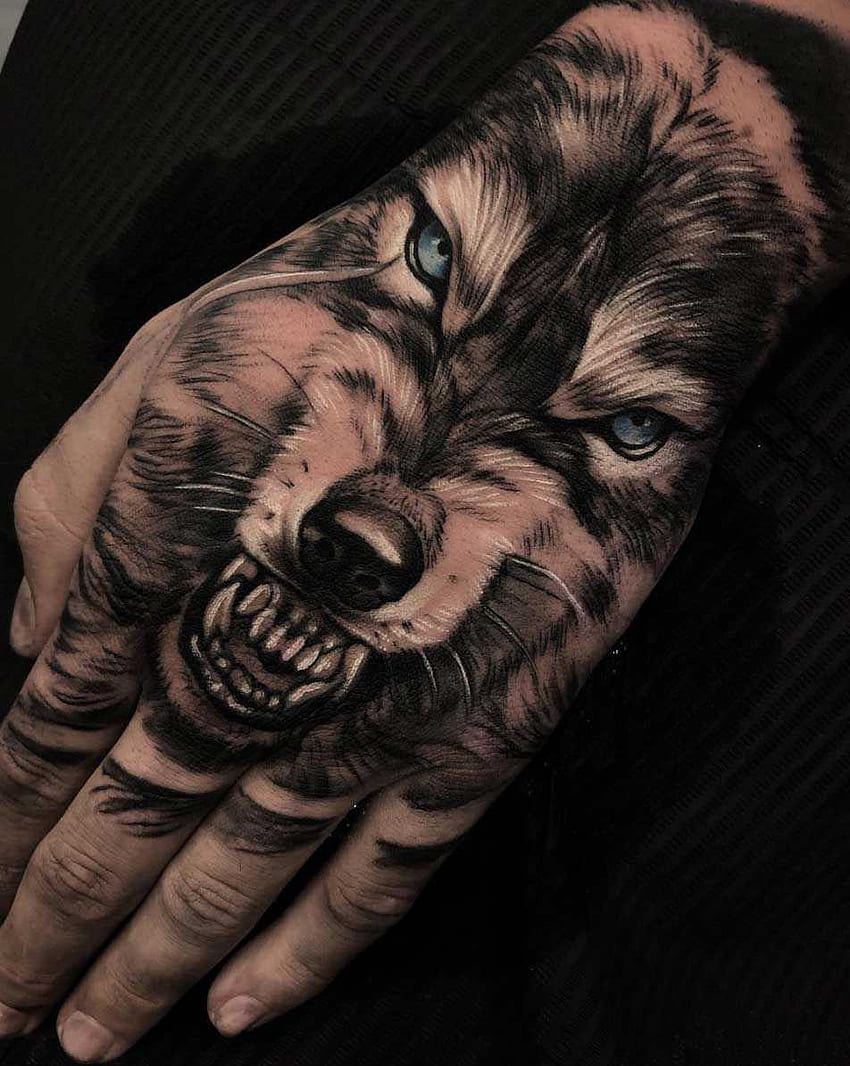 Awesome Wolf Tattoos For The Leader In You HD phone wallpaper