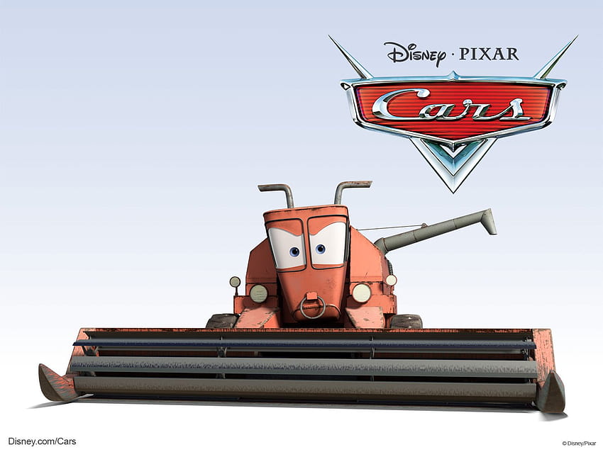 Frank la moissonneuse-batteuse dans les voitures du film Disney Pixar - Voitures Fond d'écran HD