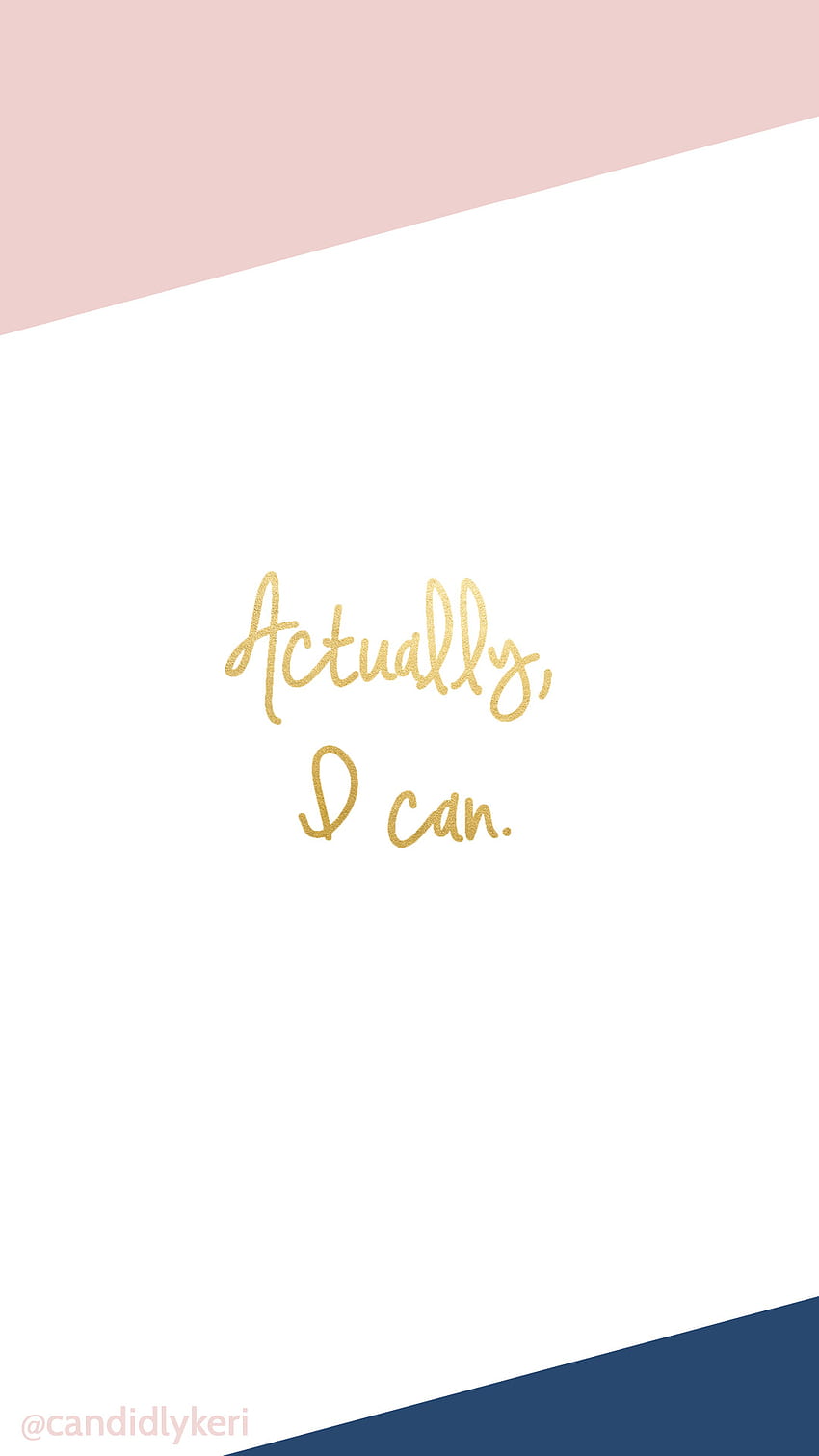 Actually I can, blush pink navy gold foil background you can for HD phone wallpaper