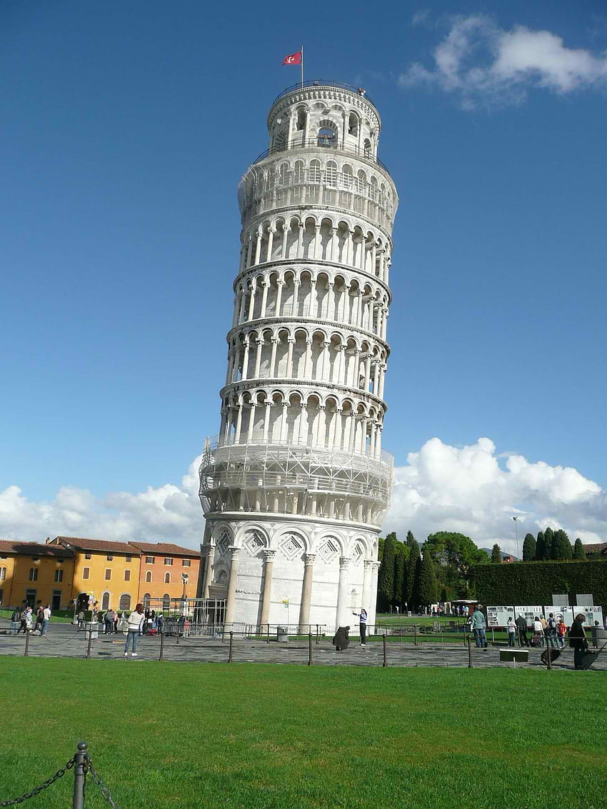 Der schiefe Turm von Pisa. E 585742799, Lagerhintergrund HD-Handy-Hintergrundbild