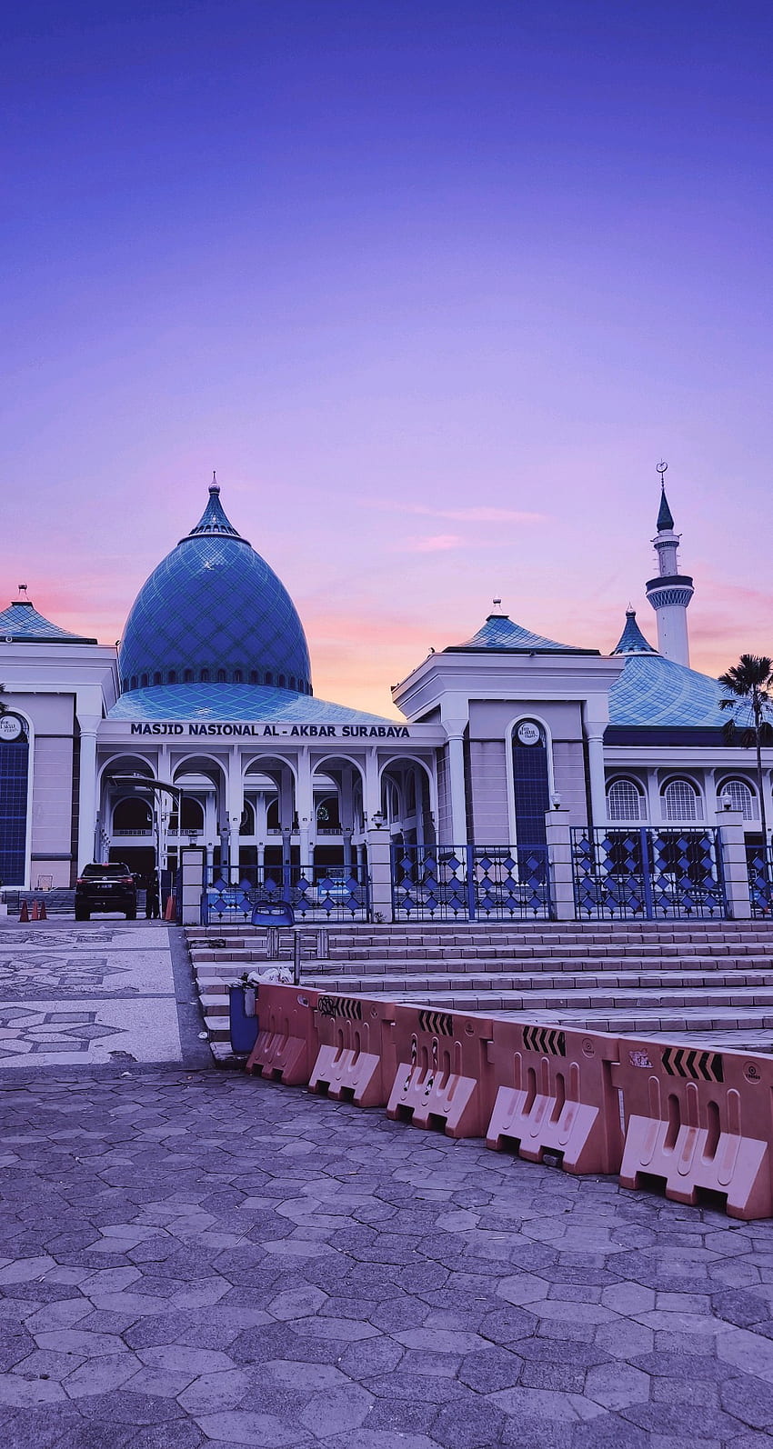 Mosque, Islam, Moslem, Masjid, Masjid akbar, Surabaya Mosque, Allah HD phone wallpaper