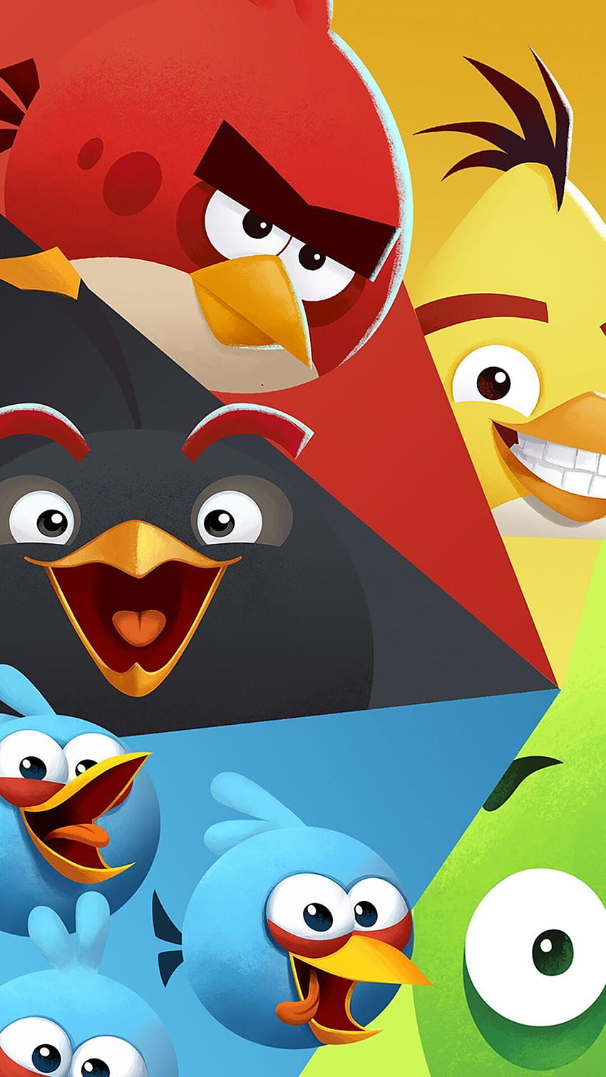 Angry Birds Android, Angry Birds 3D Papel de parede de celular HD