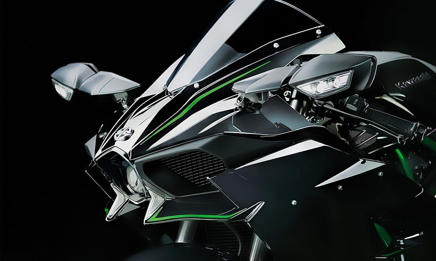 Kawasaki Ninja H2R. Haute Définition, Moto Ninja Fond d'écran HD