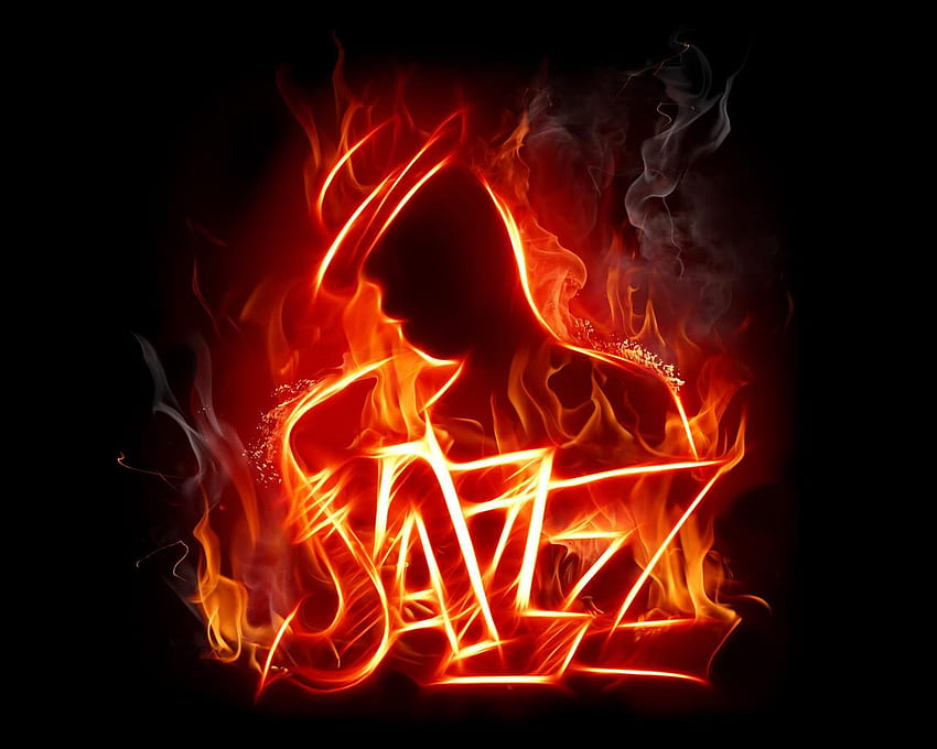 fire jazz, jazz, fire HD wallpaper