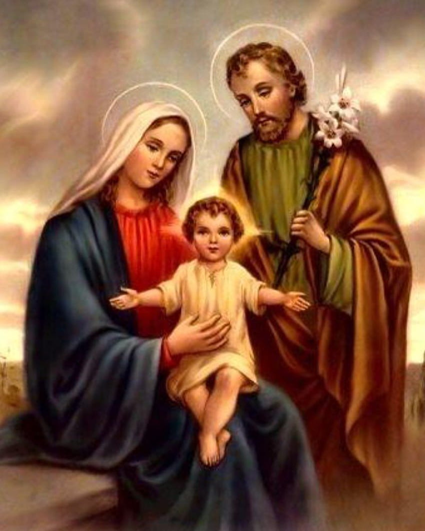 Holy Family, Joseph and Mary HD phone wallpaper | Pxfuel