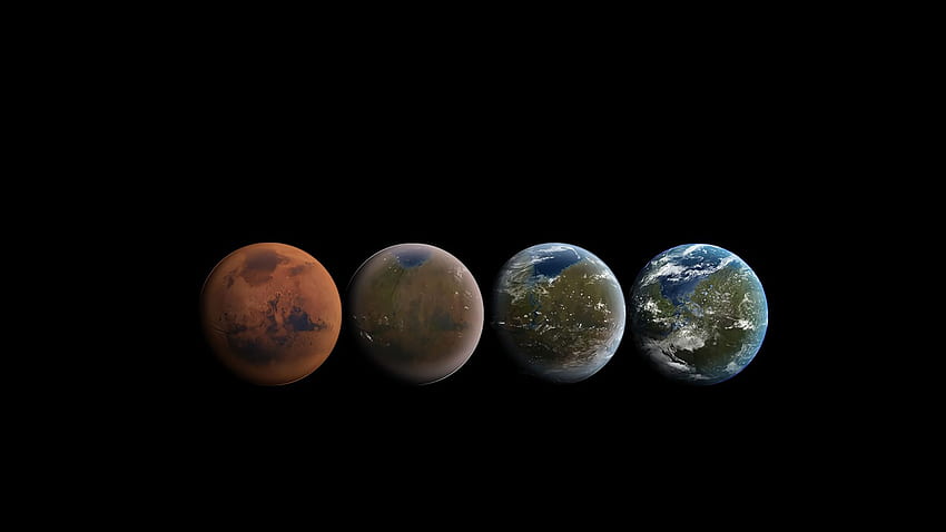 Niemożliwe, aby Mars przypominał Ziemię przy obecnej technologii – badanie NASA. Wiadomości naukowe i techniczne, Kolonizacja kosmosu Tapeta HD