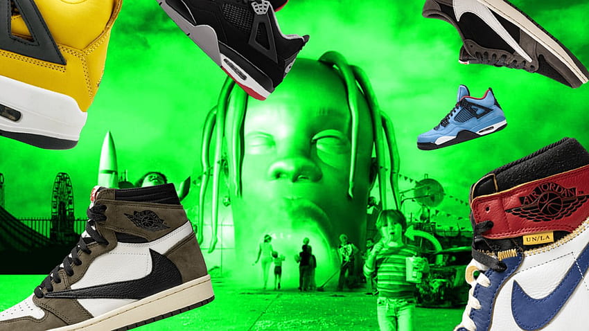 Best Sneakers Travis Scott Wore During 'Look Mom I Can Fly' HD wallpaper