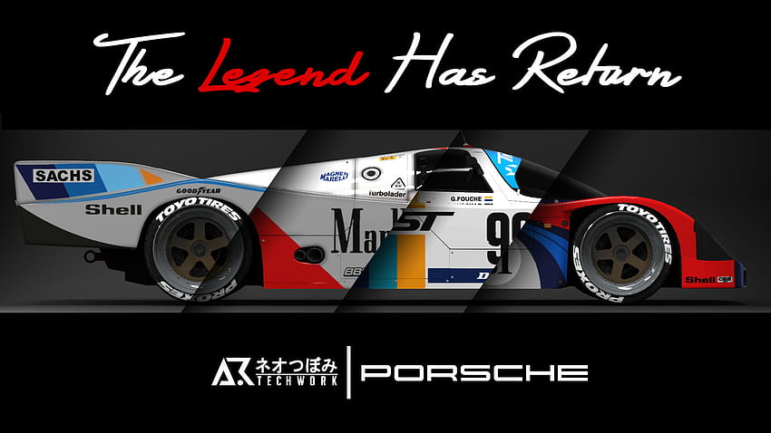 ArtStation - Le Mans Legend - Collection Of Livery Replica Of Iconic Porsche 962C, Arif Rahman, Porsche 962 HD wallpaper