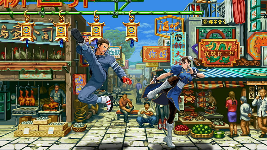 Street Fighter Alpha 2 Background HD wallpaper