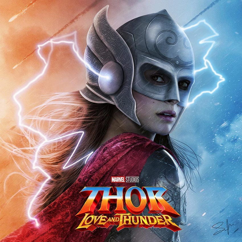 Voici à quoi Natalie Portman pourrait ressembler en tant que Thor In Love, Thor Love and Thunder Fond d'écran de téléphone HD