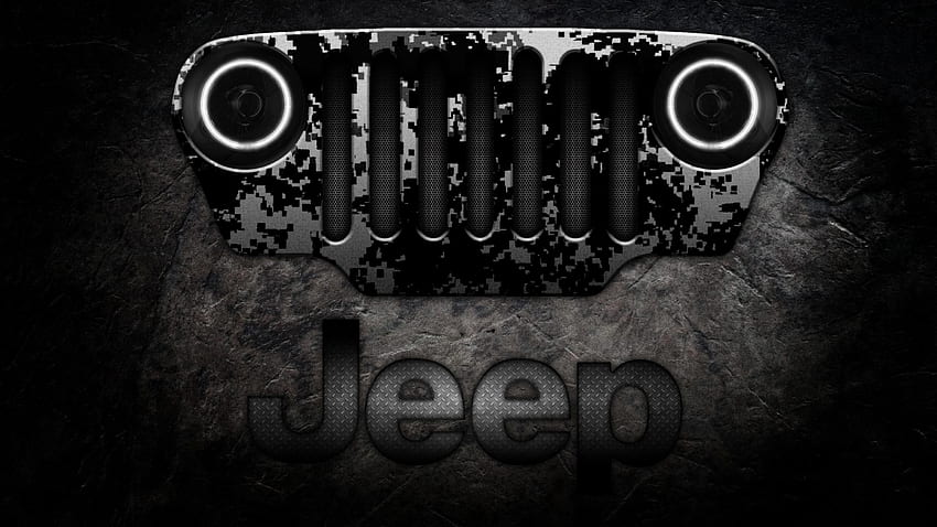 jip logosu Jeep, Jeep, Jeep Wrangler, Jeep Grill HD duvar kağıdı