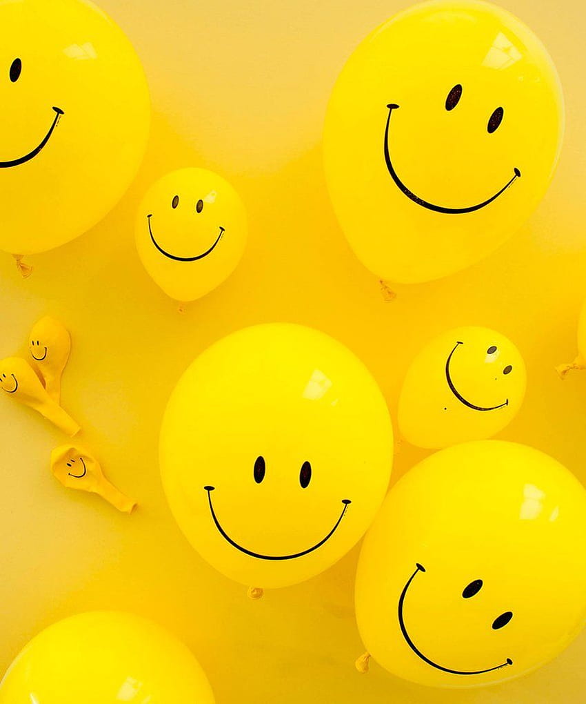 Smiley Face Balloon. Happy smiley face, Emoji , Smiley, Big Smiley Face HD phone wallpaper