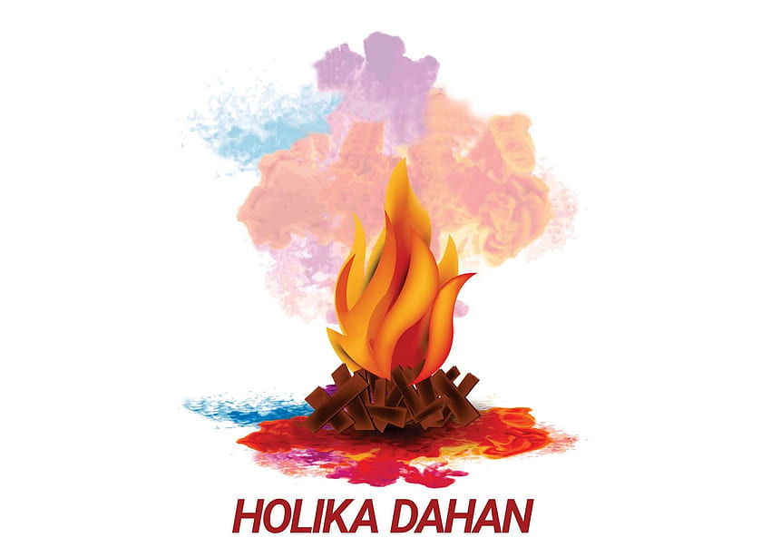 Feliz Holika Dahan. Holika Pooja de Holi Hawan fondo de pantalla