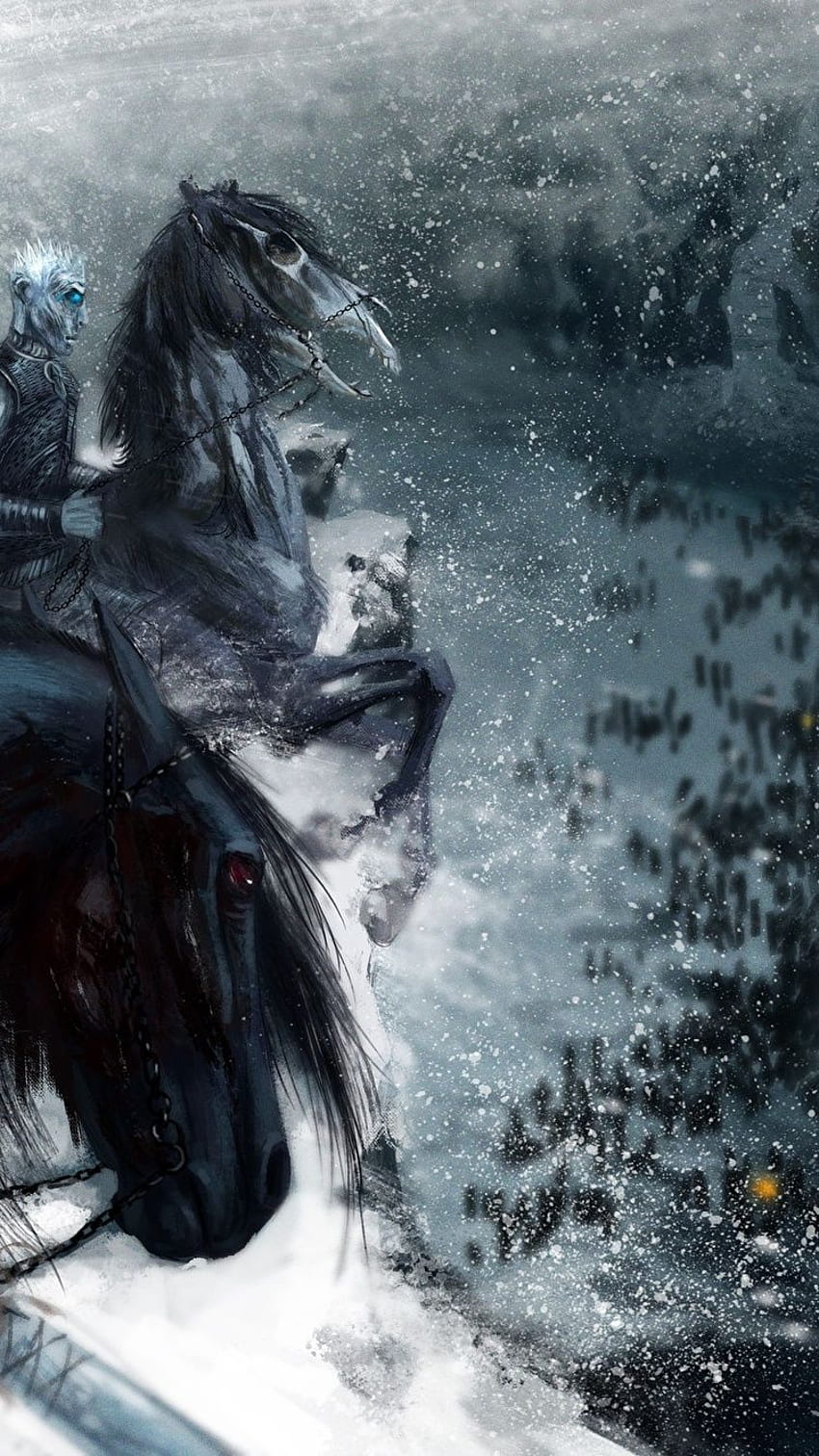 Desktop Wallpapers Game of Thrones Horses Warriors Fan ART 1366x768