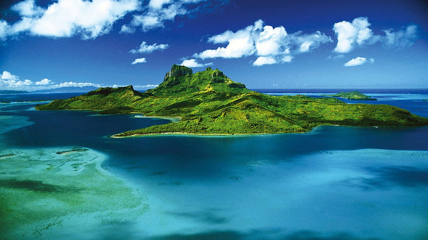 Bora Bora, Natur, Spaß, Meer, Strand HD-Hintergrundbild
