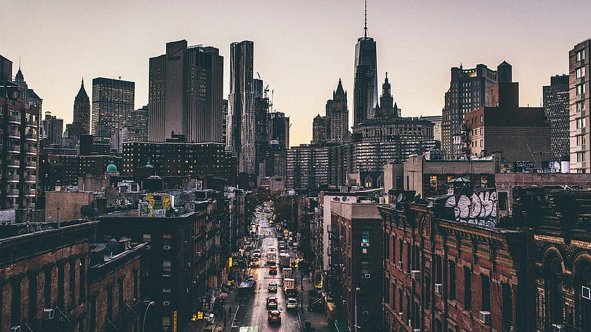 Calle de la ciudad de Nueva York. Nueva york , Ciudad , Ciudad, Vieja Nueva York fondo de pantalla