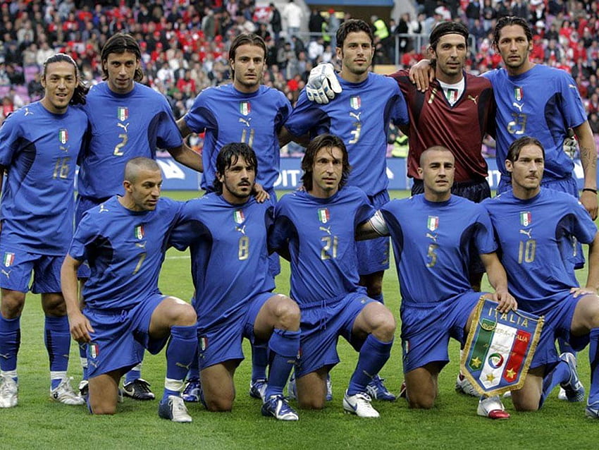 JOUEURS DE FOOTBALL: Galerie de football de l'équipe nationale d'Italie pour la Coupe du monde2010 Fond d'écran HD