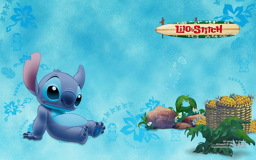 Stich . Stitch Disney, entzückender Stich und trauriger Stich, Stitch Disney Laptop HD-Hintergrundbild