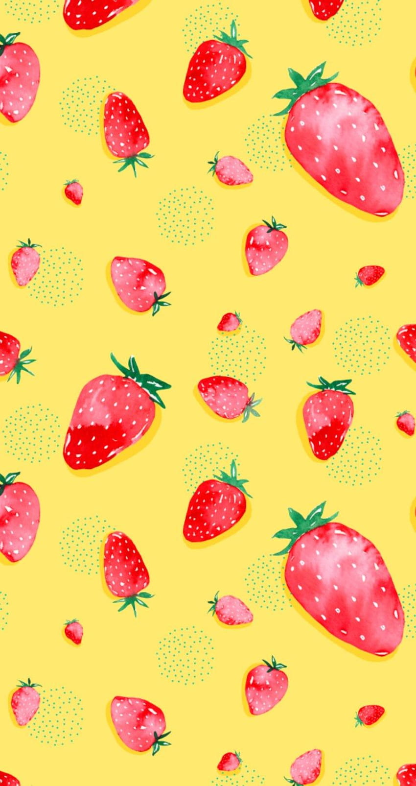 Strawberry cute, Cute Fruit HD phone wallpaper | Pxfuel