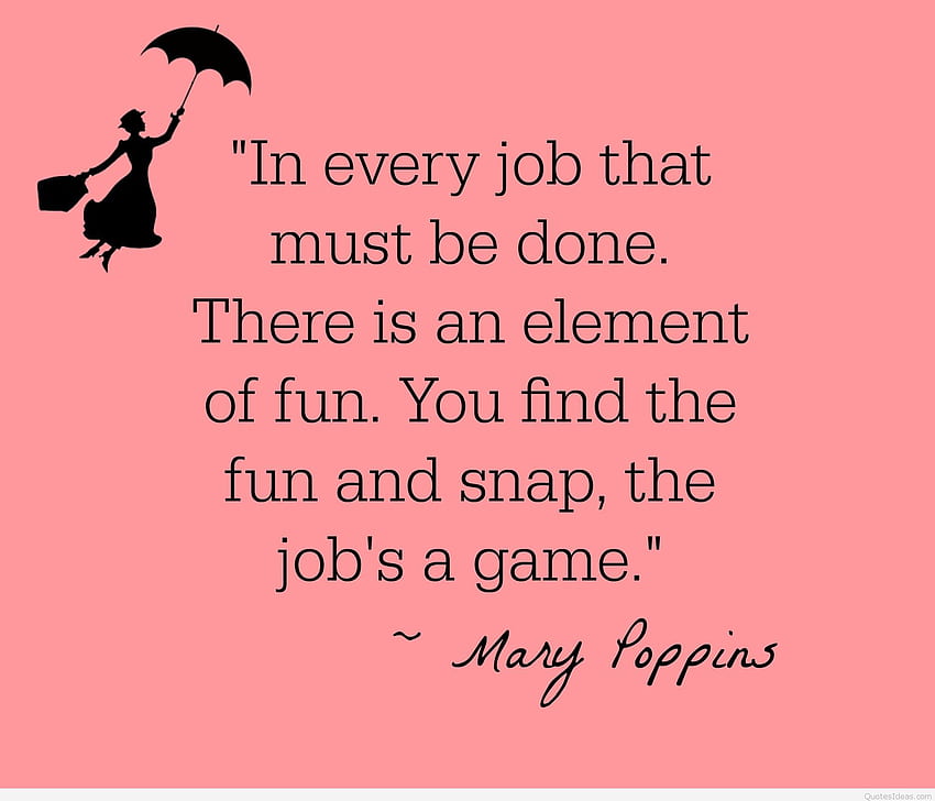 Movie Mary Poppins quotes, messages and HD wallpaper