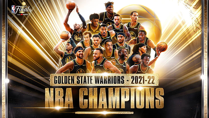 NBA ゴールデンステート ウォリアーズ 2022 チャンピオンズ ラップトップ フル、スポーツ、および背景 - デン 高画質の壁紙