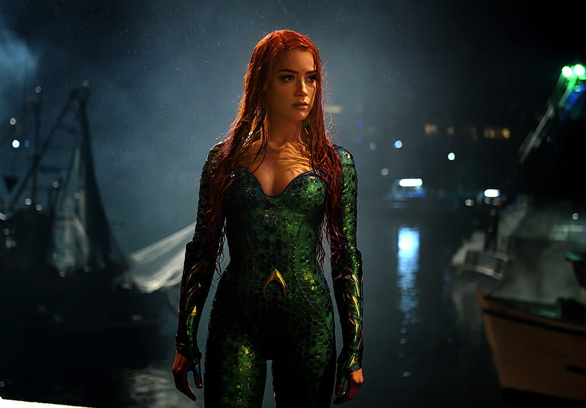 Film, Aquaman, Amber Heard, Mera Tapeta HD