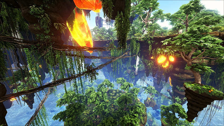 Pandora, Natur, ARK: Survival Evolved, Spiel HD-Hintergrundbild
