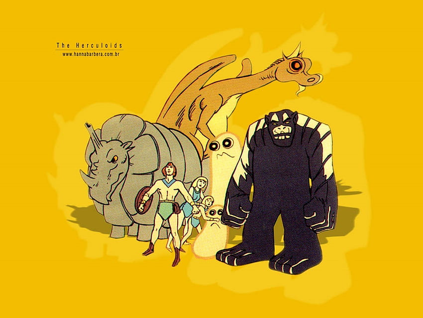 Herculoides. Herculoids, Herculoids Zok y Herculoids Boomerang fondo de ...