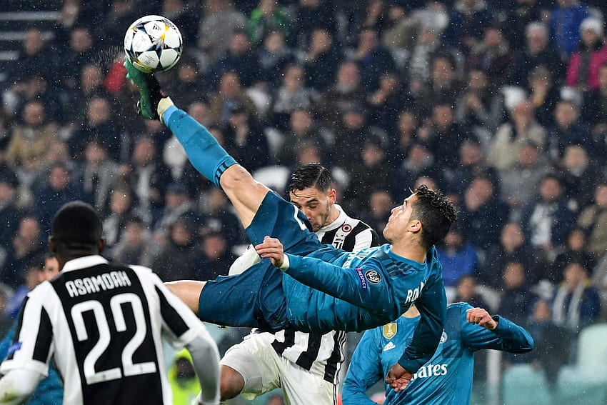 Ansehen: Cristiano Ronaldos Fallrückzieher, Ronaldo Fallrückzieher HD-Hintergrundbild
