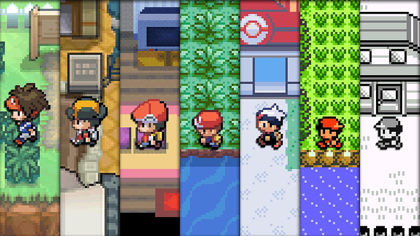 Jogo Pokémon Pixel Art, Jogo Pokémon papel de parede HD