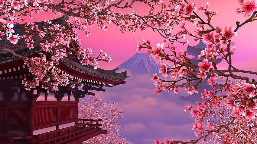 Melhor Sakura Tree de alta qualidade papel de parede HD