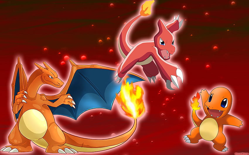 Pokémon Feuerrot HD-Hintergrundbild