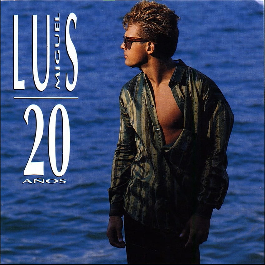 Luis Miguel 20 ans, plan d'eau, lunettes de soleil Fond d'écran de téléphone HD