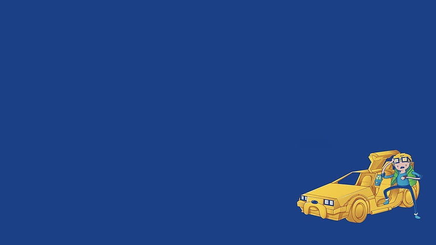 Adventure Time, Back to the Future, Minimalism / and Mobile Background, Minimalist Adventure Time HD wallpaper