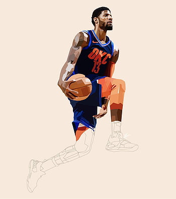 Paul George Basketball Minimalist Vector Athletes Sports Series iPhone 12  Case by Design Turnpike - Instaprints