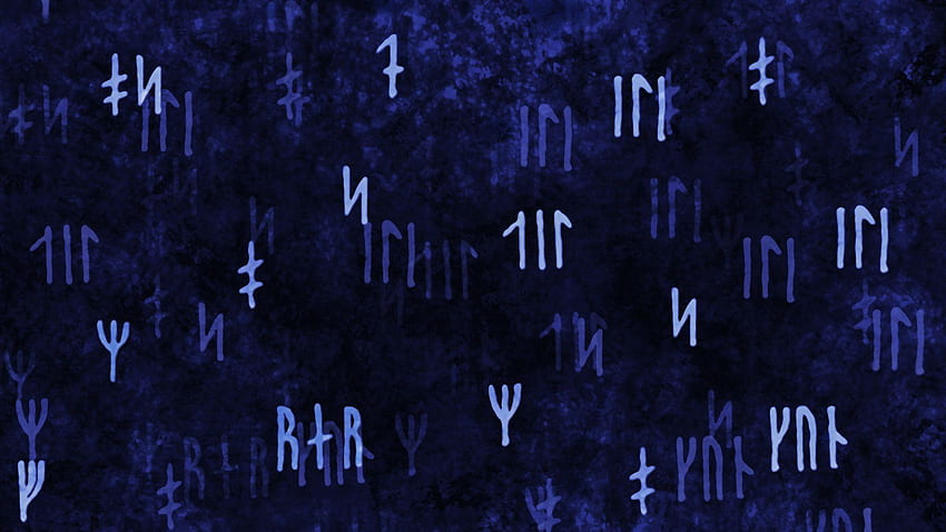 Símbolos vikingos nórdicos, runas nórdicas fondo de pantalla