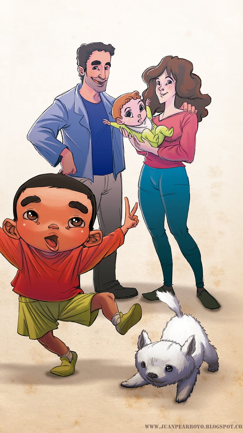 Shinchan Family, Cartoon HD phone wallpaper