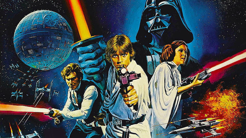 Star Wars Movie Poster, Original Star Wars HD wallpaper
