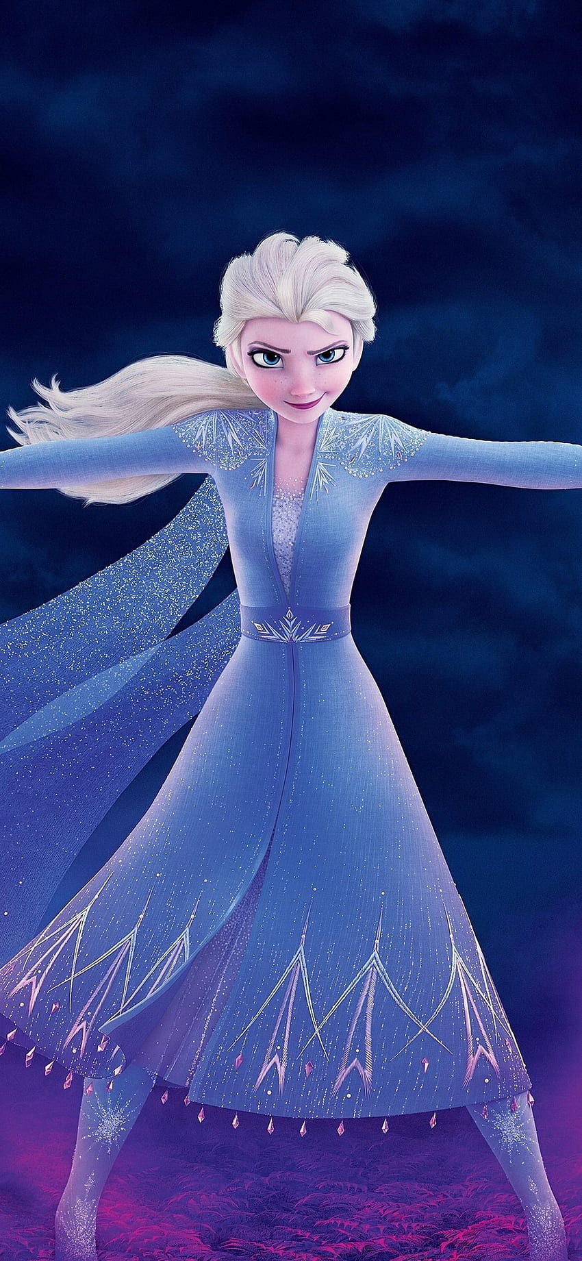 Elsa, Magic, Ice And Fire, Frozen 2 IPhone 11 Pro XS X HD phone wallpaper