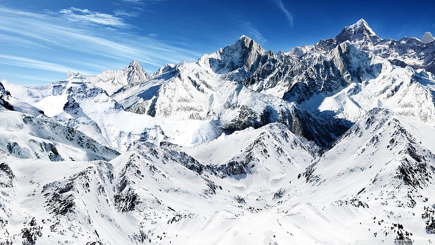 Sharp Mountain Peaks ❤ for Ultra HD wallpaper