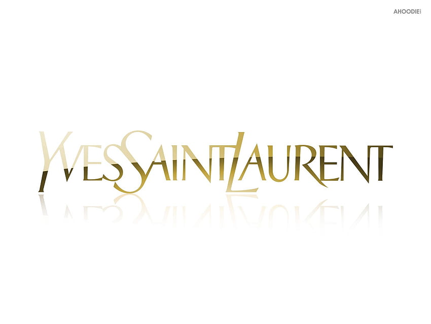 Yves Saint Laurent-Logo. Luxusmarkenlogo, Saint Laurent, Saint Laurent ...