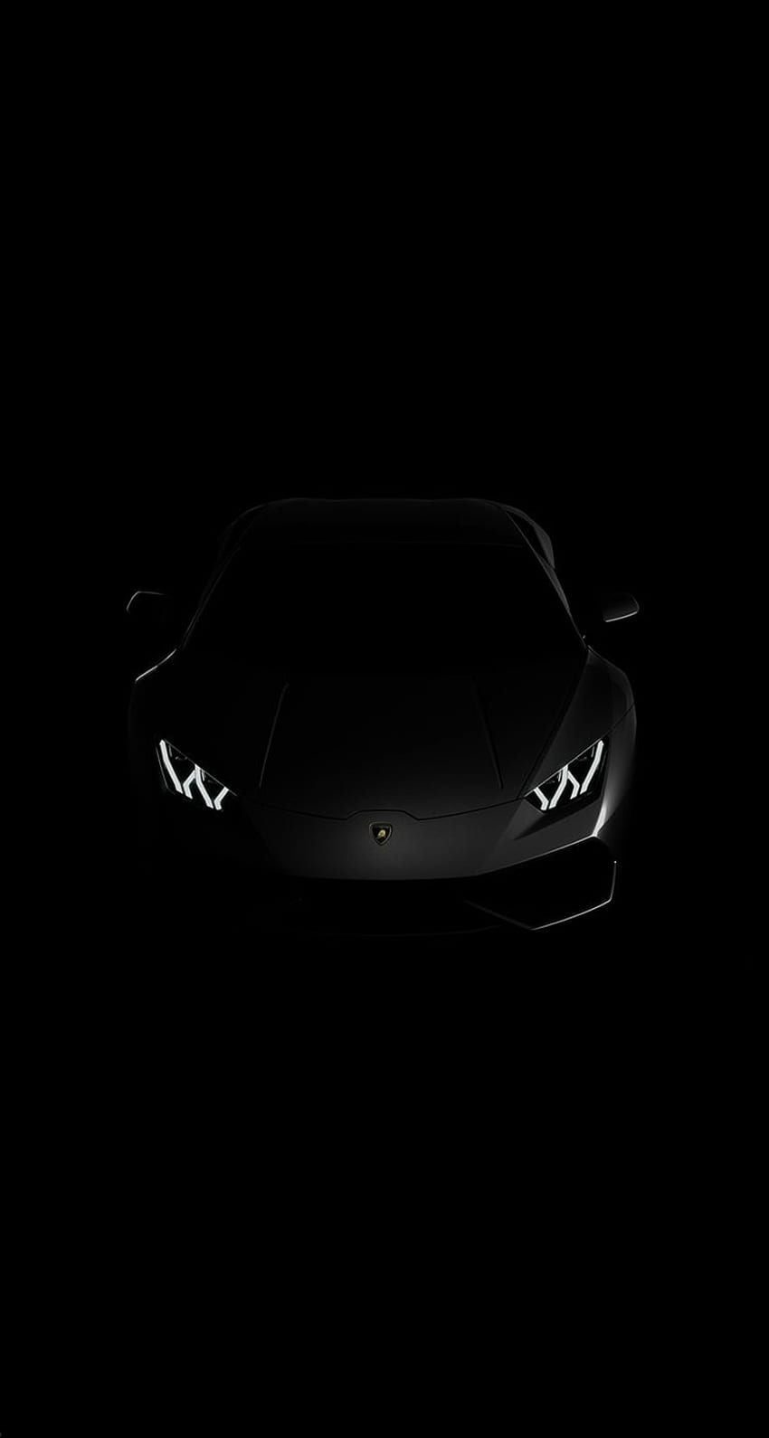 Lamborghini Huracan iPhone, luces traseras de coche fondo de pantalla del teléfono