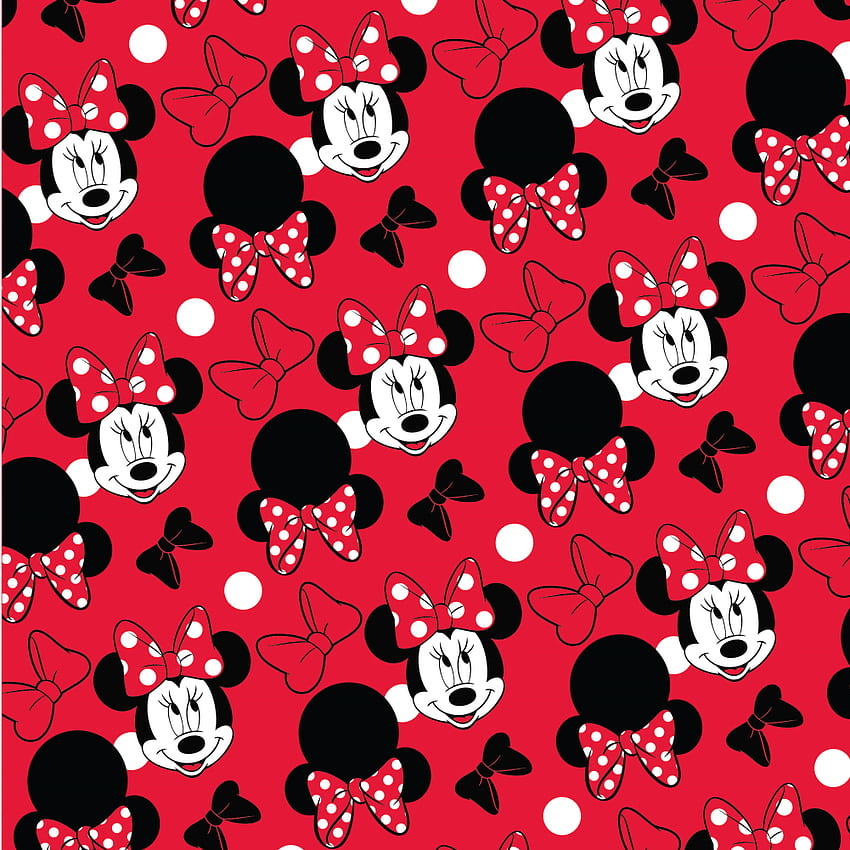 パターン ピンク ミニー マウスの背景 - Novocom.top、ミッキー マウス パターン HD電話の壁紙