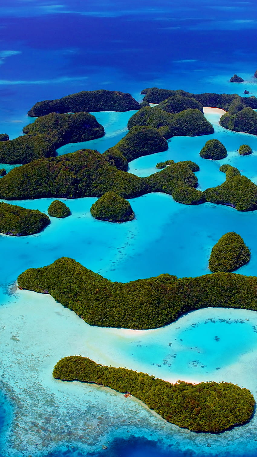 Palau, Philippines, ocean, islands, , Nature, Ultra Philippine Nature HD phone wallpaper