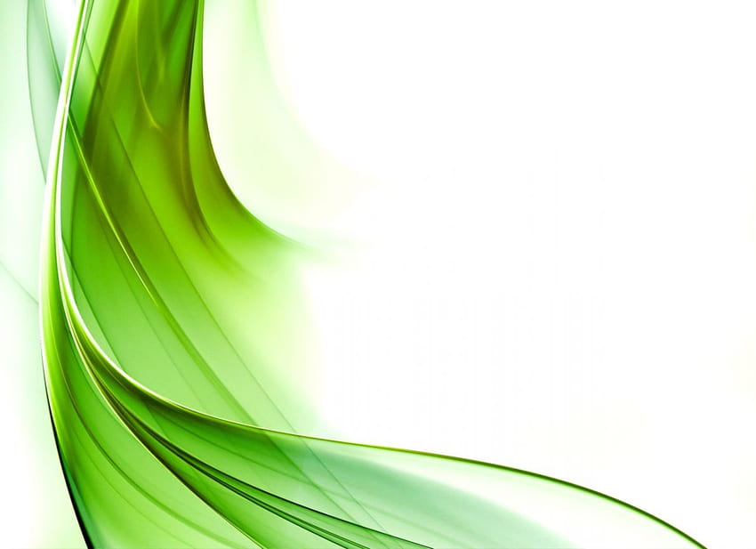Pełna zielona abstrakcja, jasnozielona abstrakcja Tapeta HD