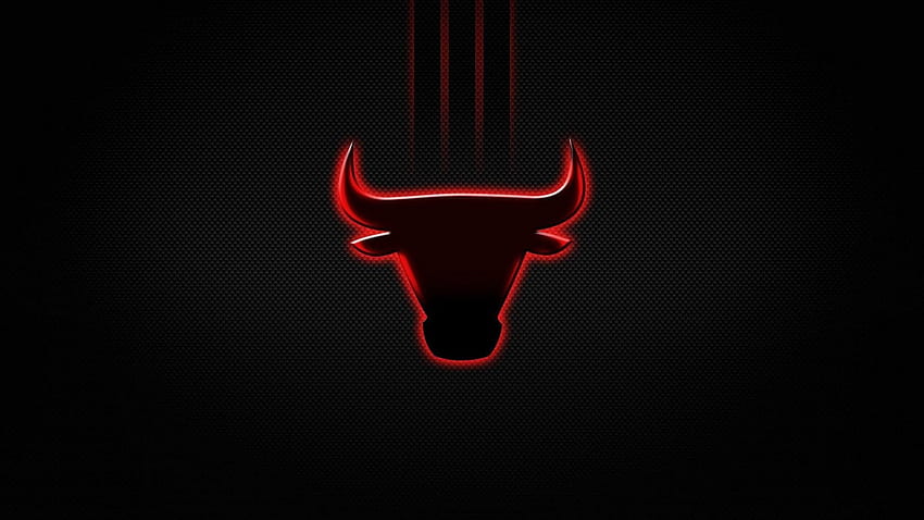 Chicago Bulls Mac tło. Koszykówka 2021 Tapeta HD