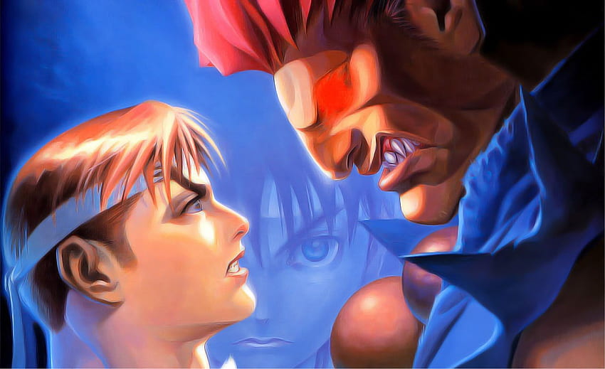 Ryu Vs Akuma - Street Fighter Alpha 2 Steam - - teahub.io HD-Hintergrundbild
