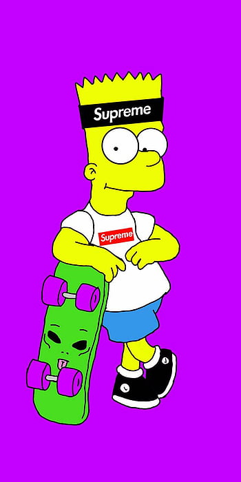 Bart Simpson Thrasher, Awesome Simpsons HD Phone Wallpaper Pxfuel ...