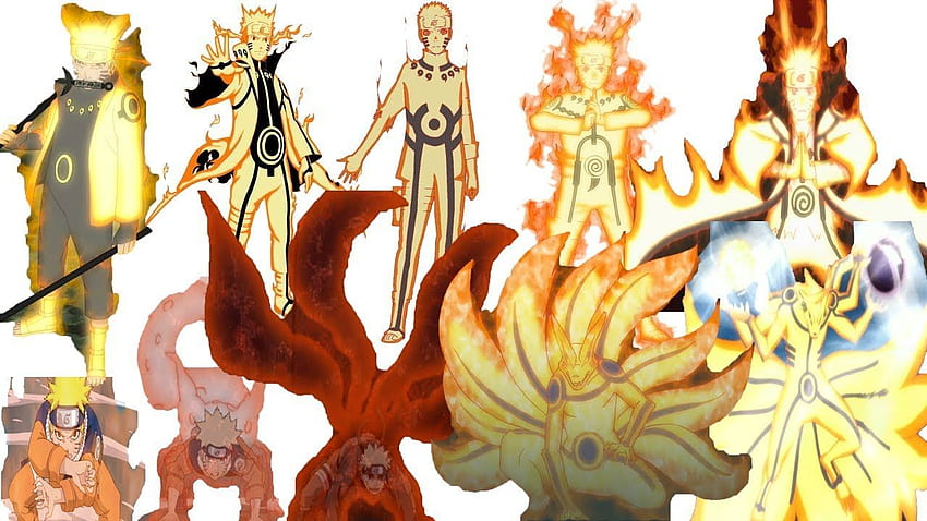 Naruto: tutte le forme della modalità Chakra a nove code. MangAnime. Naruto Sfondo HD