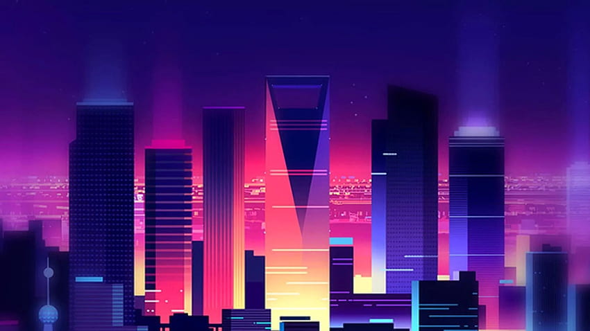Synthwave , Synthwave Computer HD wallpaper